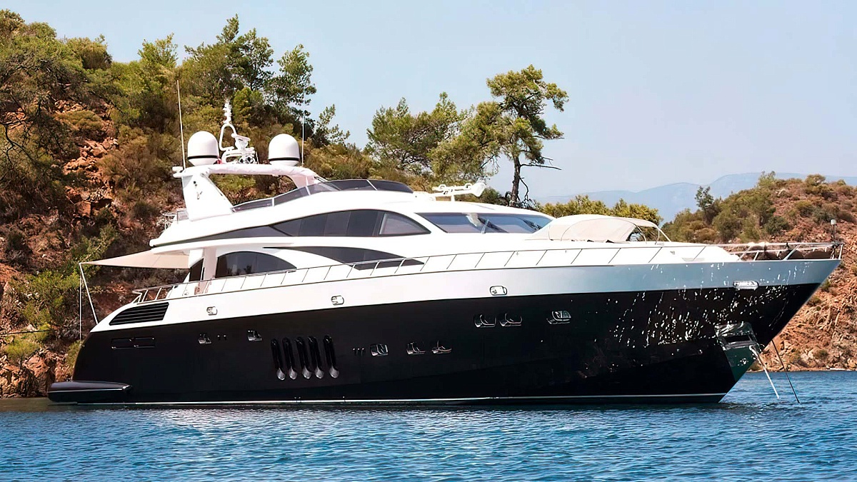 Аренда моторной яхты Leopard 105 White Pearl в Мармарисе - Турция